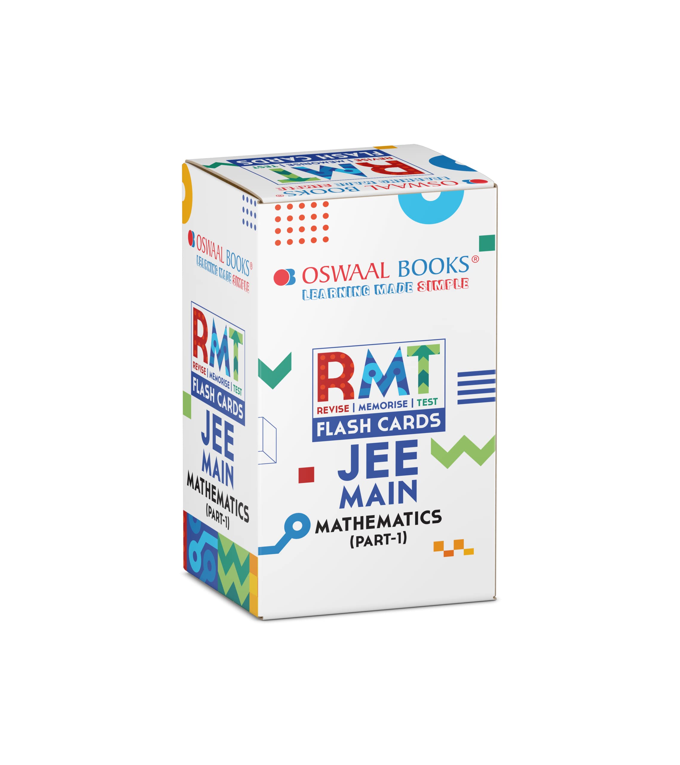Oswaal JEE Main RMT FLASHCARDS Mathematics Part-1 (For 2026 Exam)
