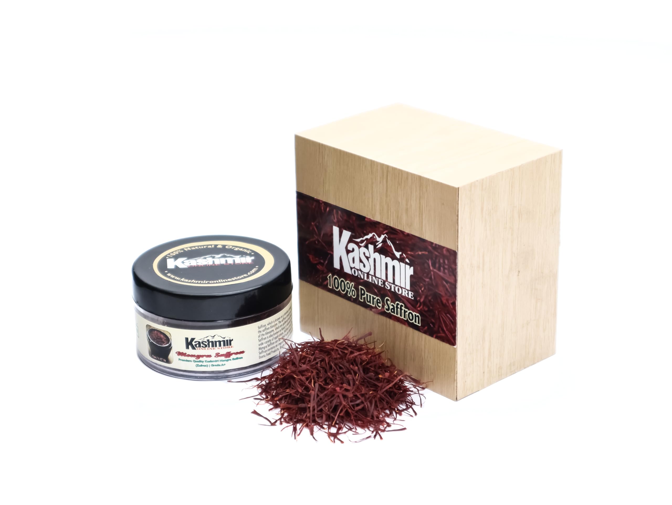 Kashmir Online Store Original Mongra Saffron Grade A+++ | Natural Pure & Finest Grade Kesar For Pregnancy, Cooking, face & Skin (5 Gram) (B0BP7D4FTK) Amazon Price History, Amazon Price Tracker