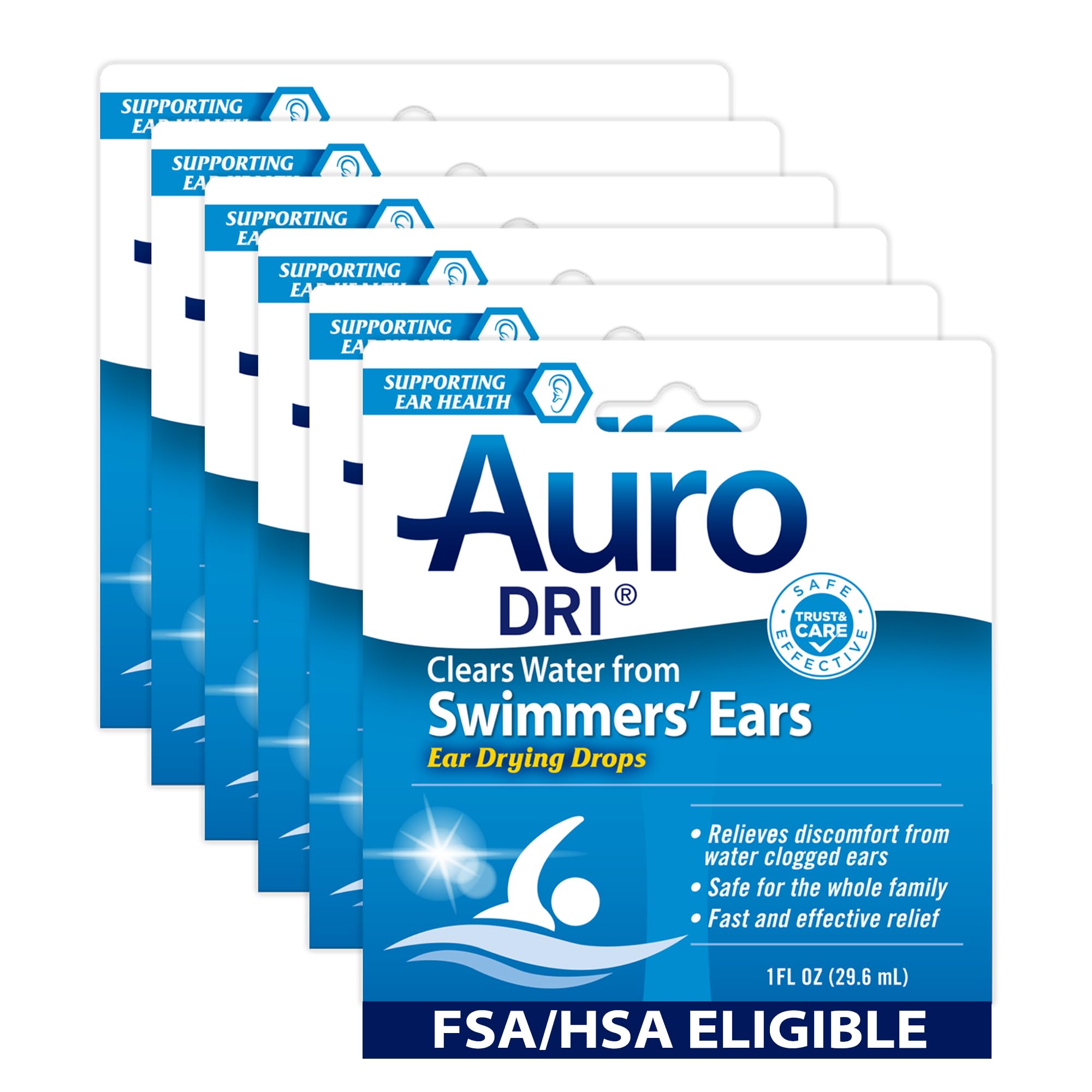 Auro DRI Ear Water Drying Aid (Pack of 6)