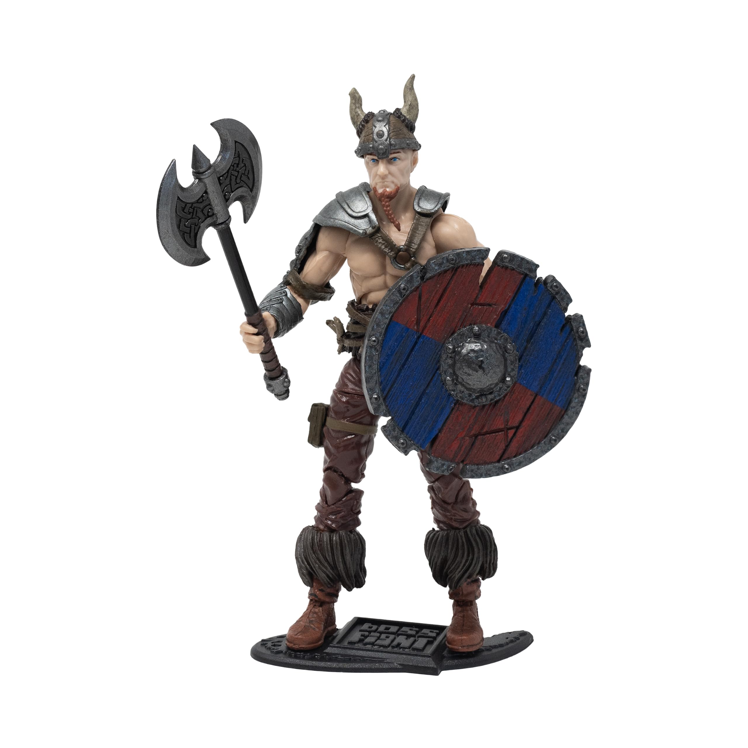 Vitruvian H.A.C.K.S. Sigurd The Unconquerable Action Figure – Highly Articulated Collectible Figurine with Interchangeable Parts and Accessories and Figure Stand – 1:18 Scale