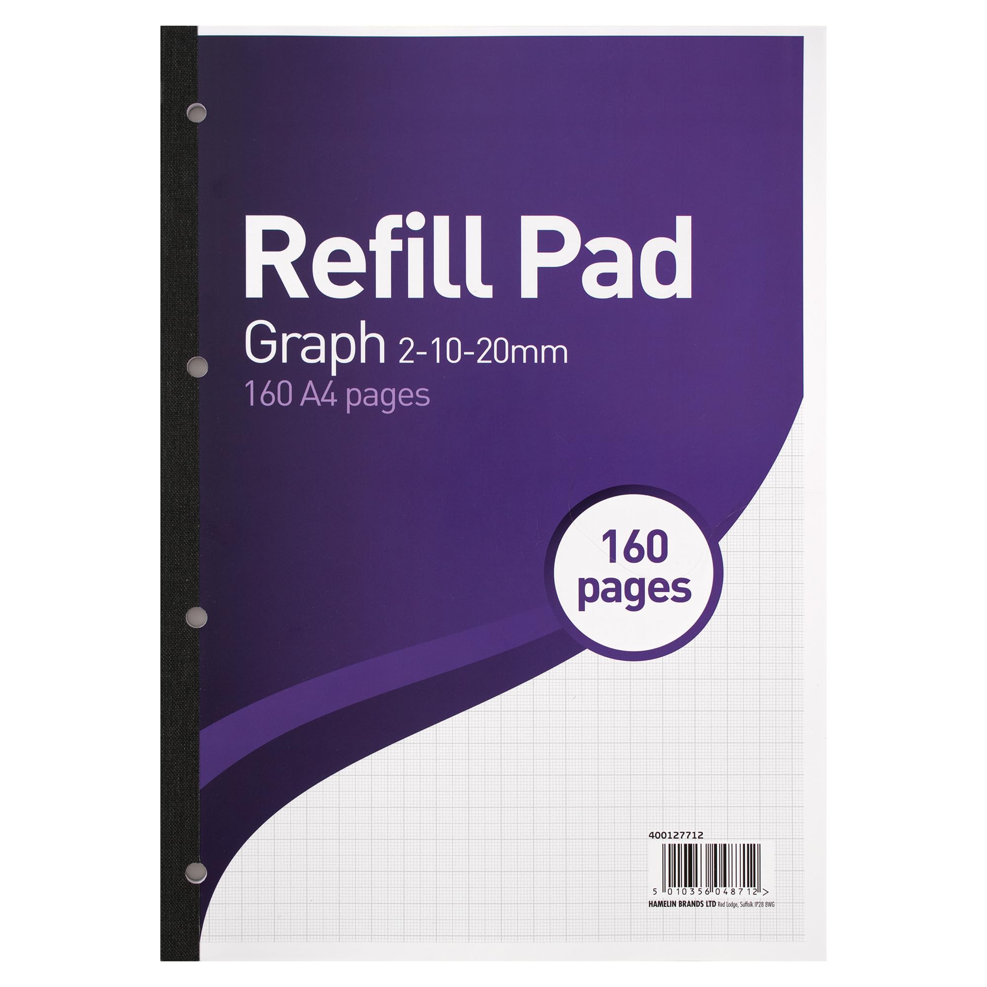 SUMMIT A4 Refill Pad, 2-10-20 mm Graph Ruled, 160 Page