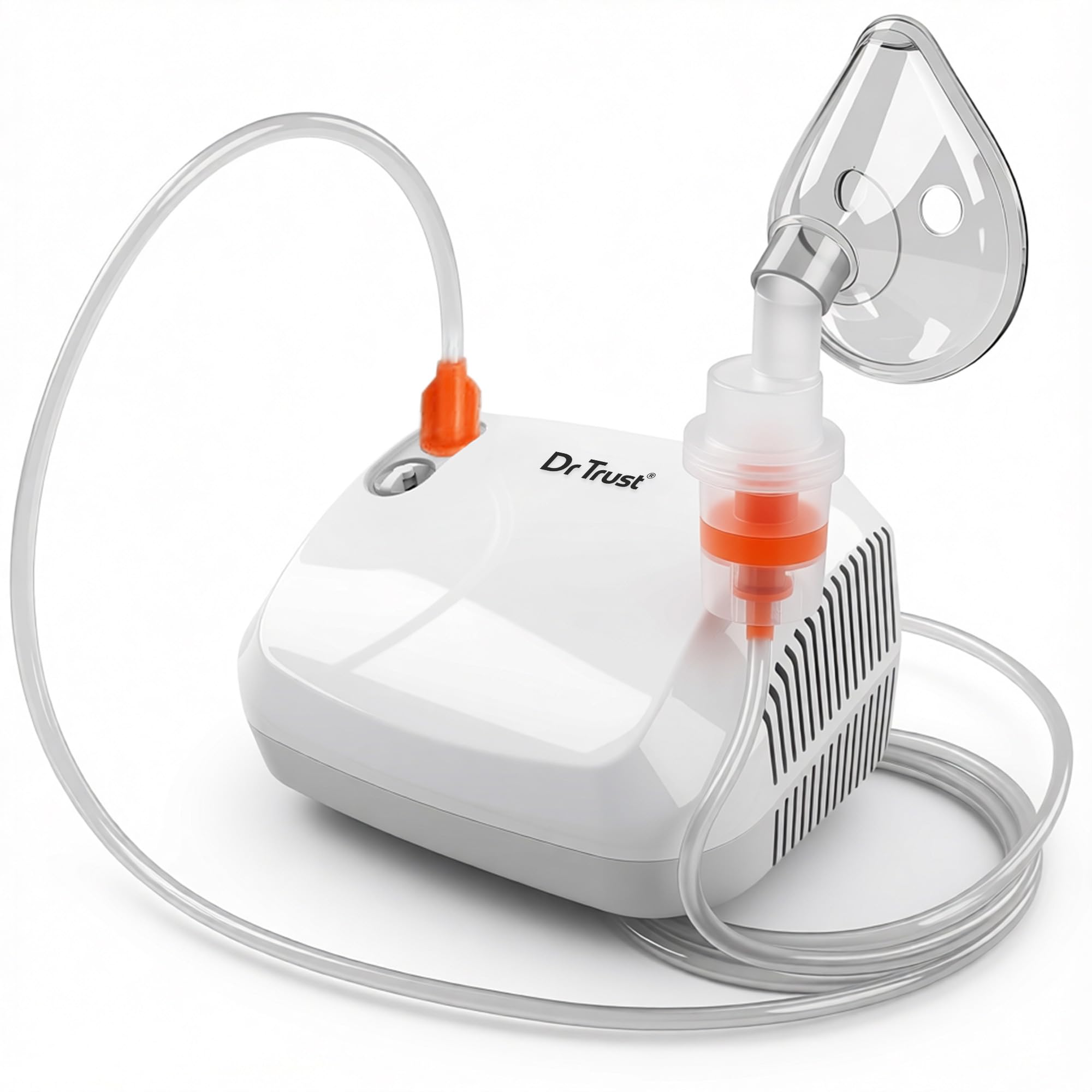 Dr Trust USA 417 AeroCare® Piston Compressor Nebulizer Machine for Adults & Kids Fast & Efficient Nebulization Kit Included Powerful Motor Low Noise-picture-35