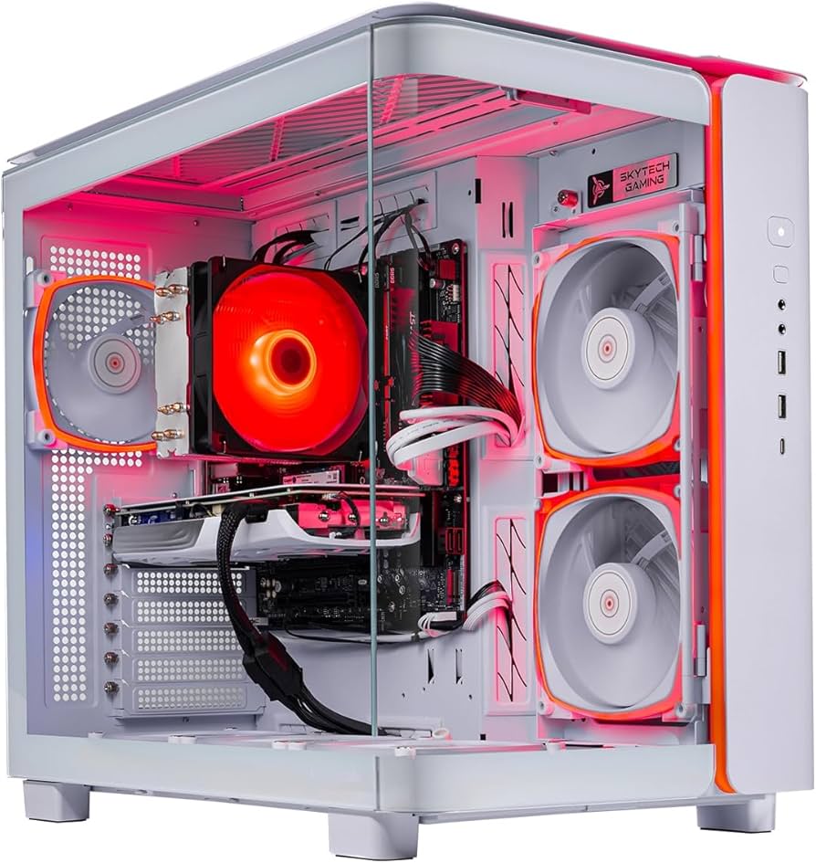 Amazon.com: Skytech Gaming King 95 Gaming PC, AMD Ryzen 7 7700 3.8