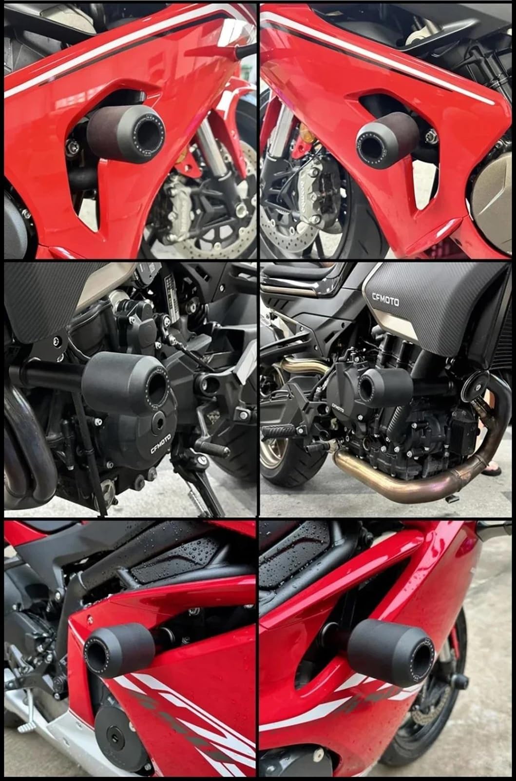 Convient Pour Yamaha YZF R9 R3 R25 R6 R1 R7 YZFR3 YZFR1 YZFR6 Yzfr7 Accessoires Moto 6 Mm Bras Oscillant Support Coulissant (Noir