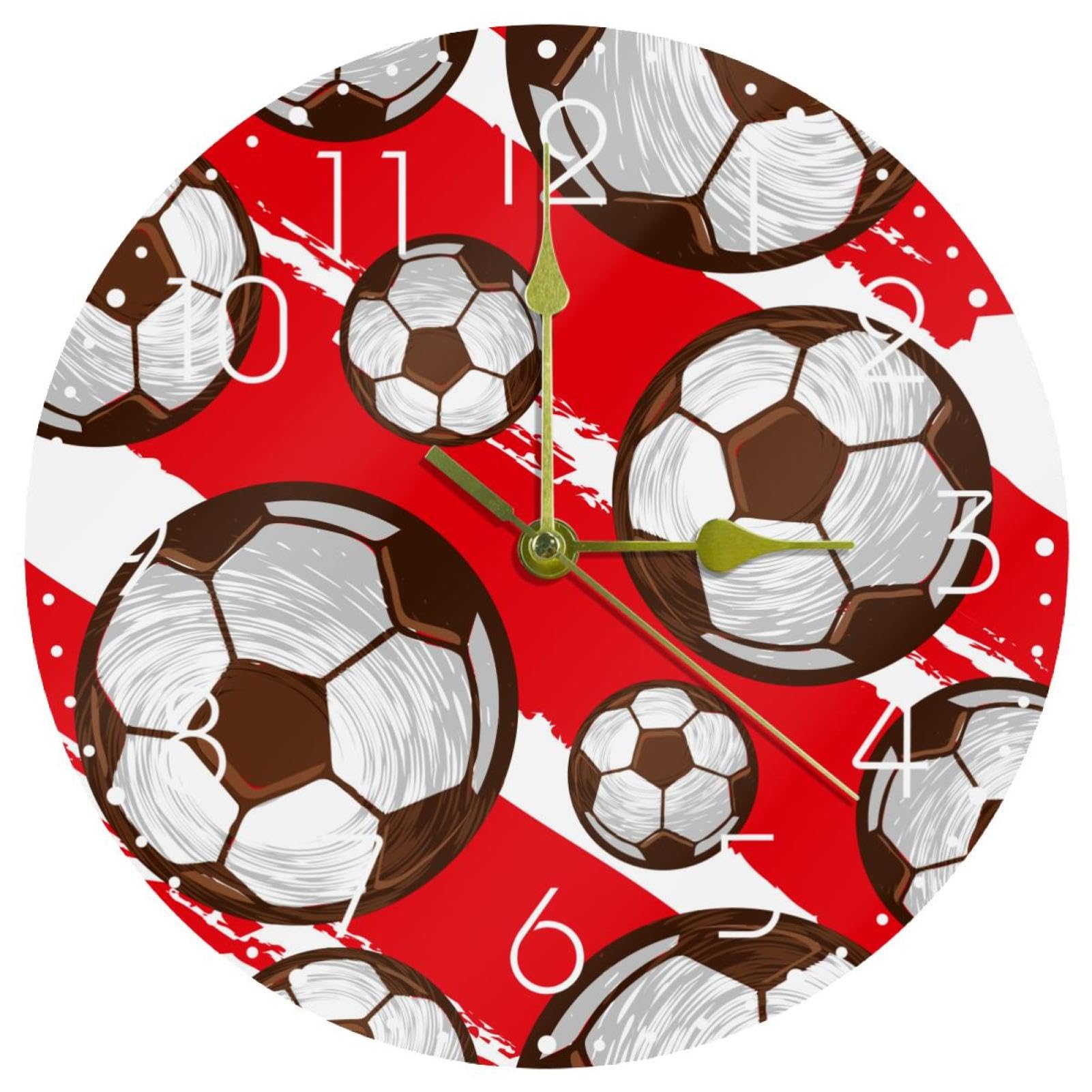 Horloge murale pour école et bureau au design épuré