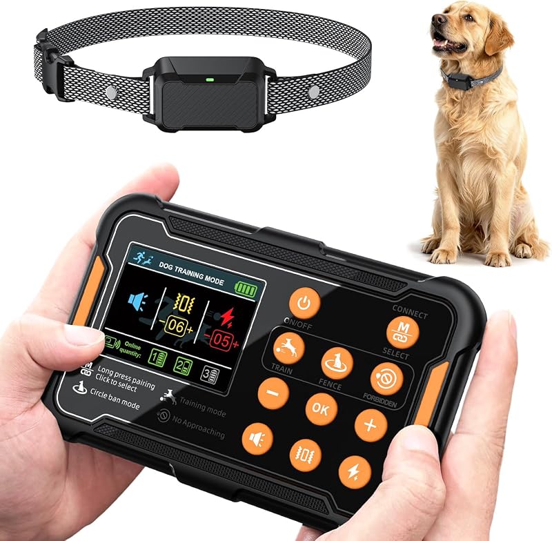 Sistema inalámbrico de cerca para perros, cerca Invisible de alertas duales inteligentes para perros