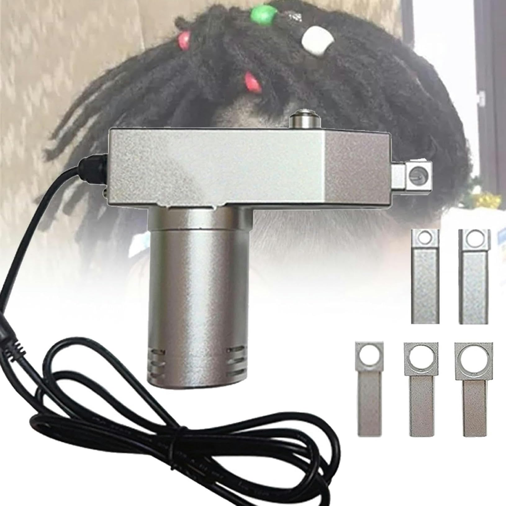 Máquina de rastas automática con motor eléctrico de 220V para crear trenzas rápidas