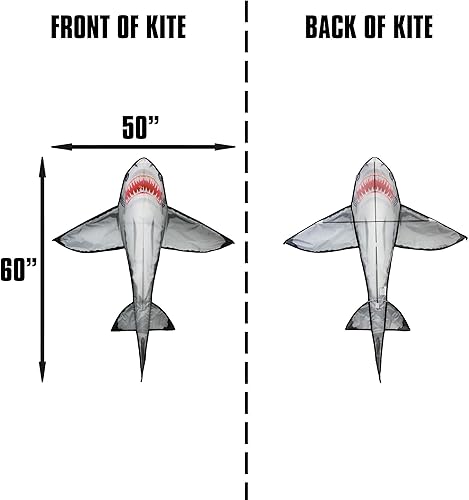 Miniatura 3 de WindNSun Animal Shaped Kites - Rainforest  SkyZoo Land Animal Kites and Sealife Marine Animals w SkyTails Kite Handle and Kite String