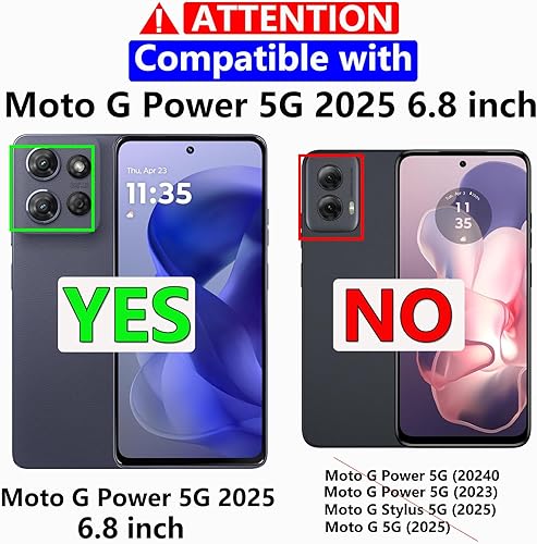 Miniatura 9 de Warsia Funda para Moto G Stylus 5G 2022, con protector de pantalla, probada en caídas de grado militar Funda protectora resistente a prueba de