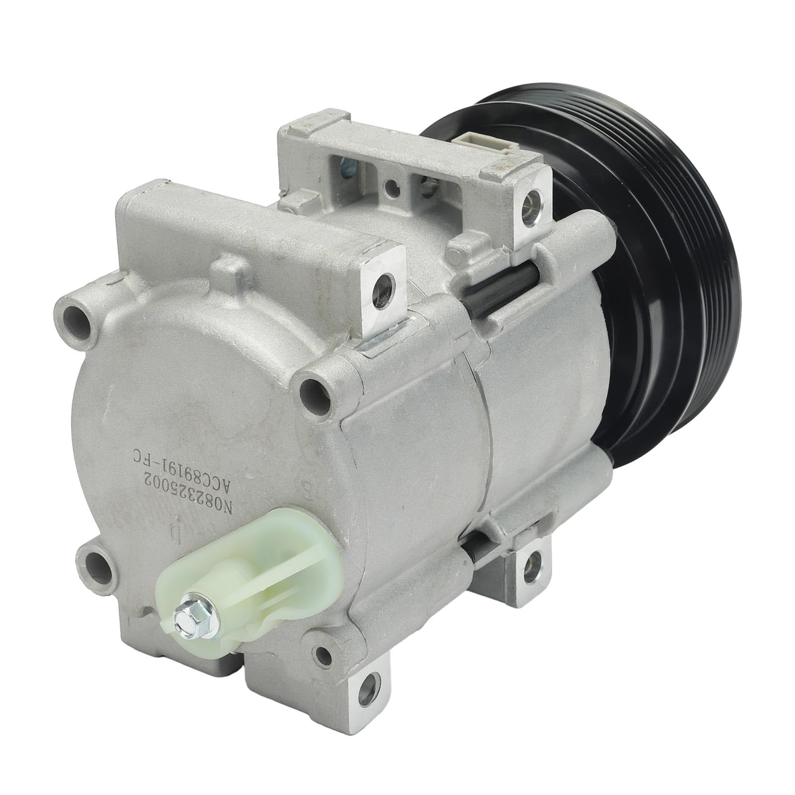 Frankberg Compressore per aria condizionata con frizione, benzina | 4R3H19497BB; Compatibile con: Fiesta IV JA JB, KA Van RB, Ritiro del corriere, Fiesta Van J3 J5, KA RB, Puma EC