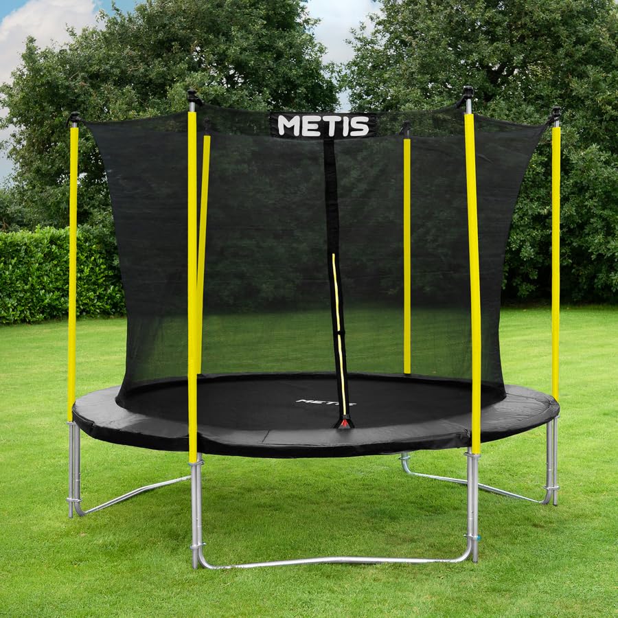 METIS Garden Trampoline Spare Parts – Replacement Parts for Vitality, Apollo & Kinetic Trampolines (Yellow Trampoline Pole Pads (8ft-10ft))