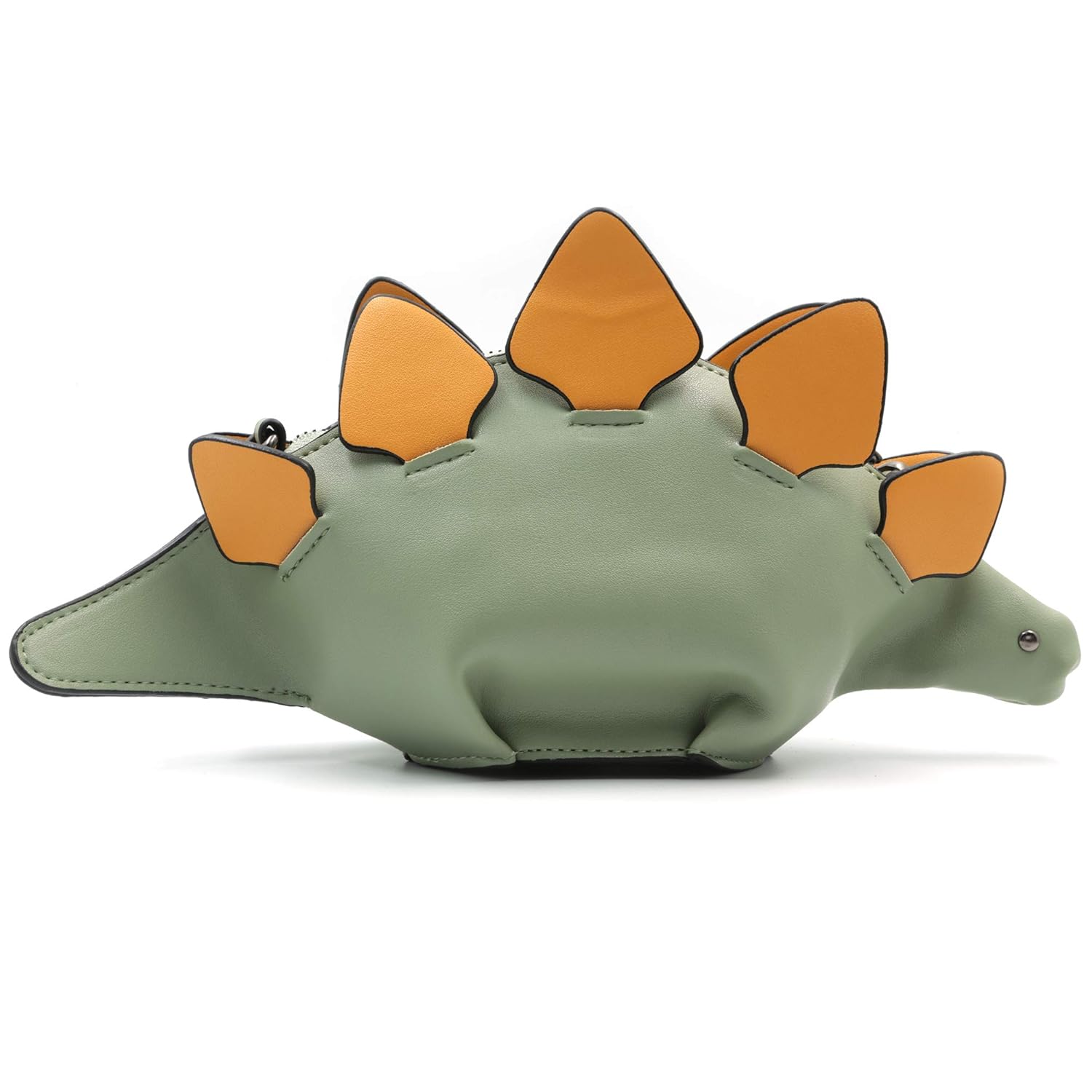 Dinosaur Shoulder Purses PU Stegosaurus CrossBody Bag for Girl Women