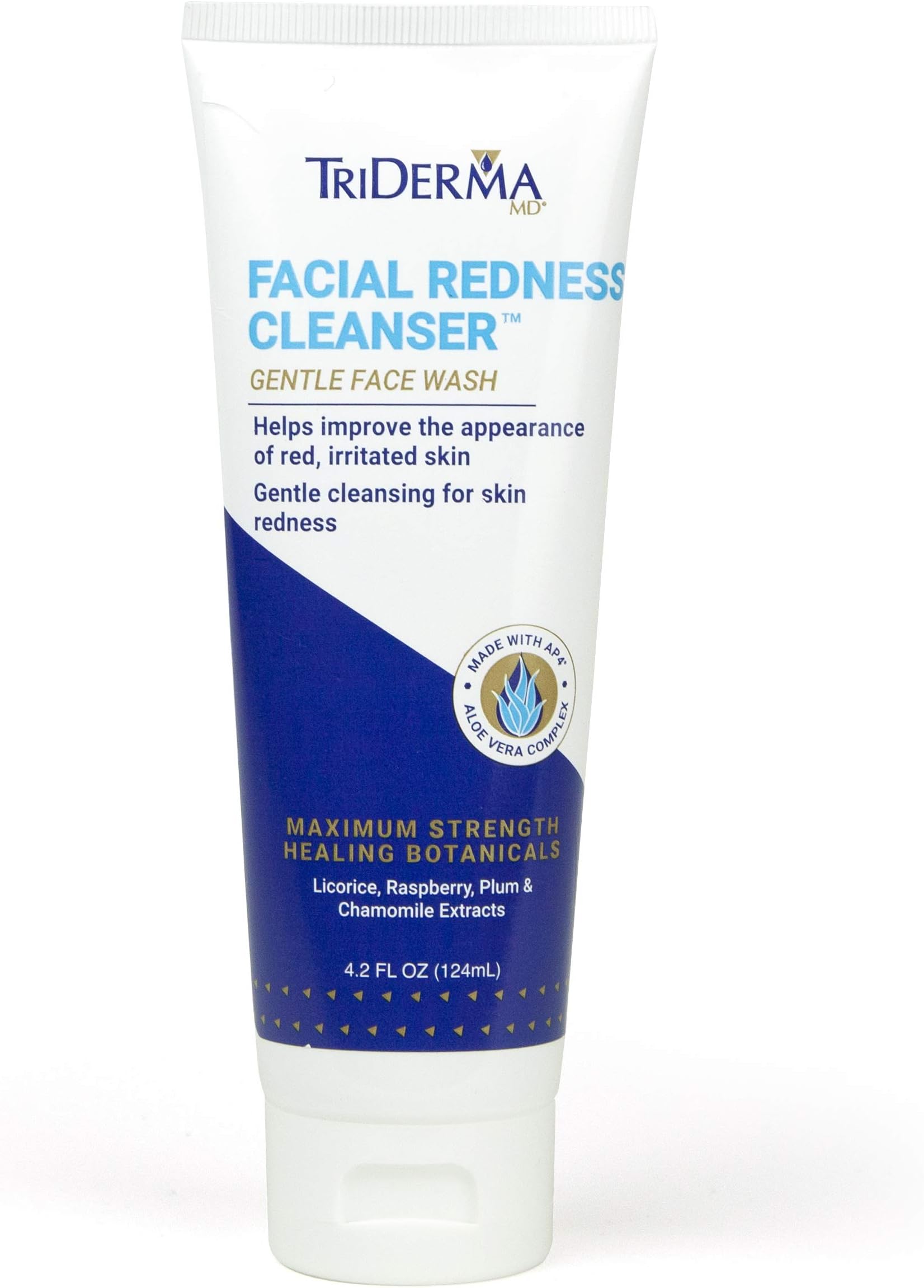 Facial Redness Cleanser Face Wash, Gentle Cleansing for Red, Sensitive Skin 4.2 Ounces