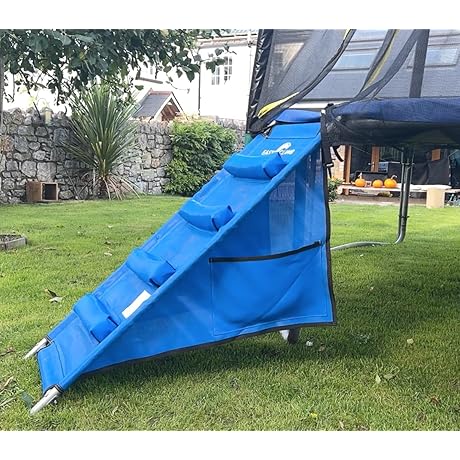Trampoline Accessories: Trampoline Ladder and Slide Combo