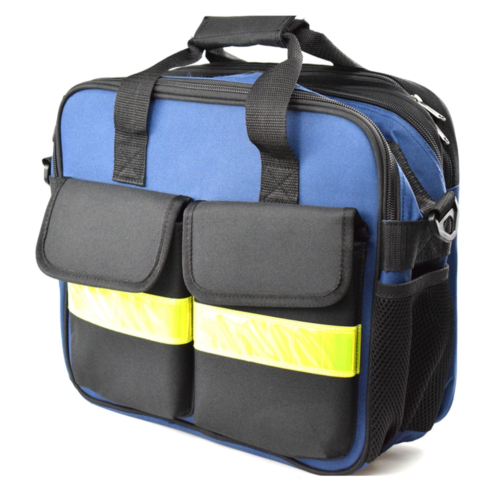 Organizer Utensili Tool Bag Oxford Cloth Electrician Bag, Multi-Pocket Storage Tool Bag Portautensili da Giardino