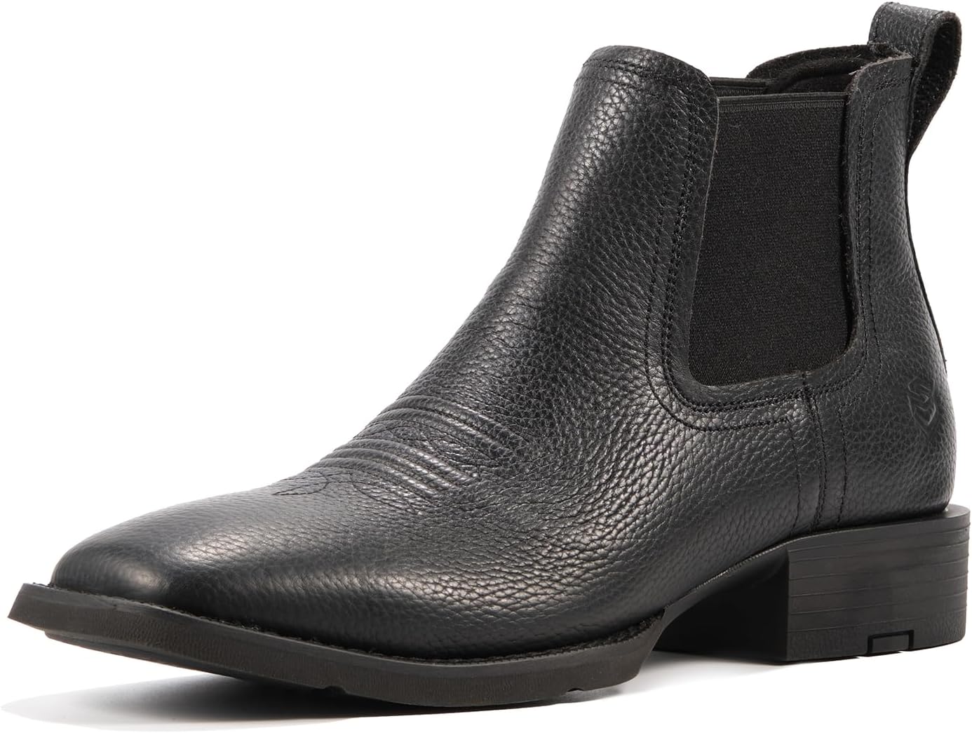 SUREWAY Western Cowboy Boots for Men,Square Toe Casual/Work/Chukka Boots, Ankle Length Classic Comfort Oxford Style Footwear