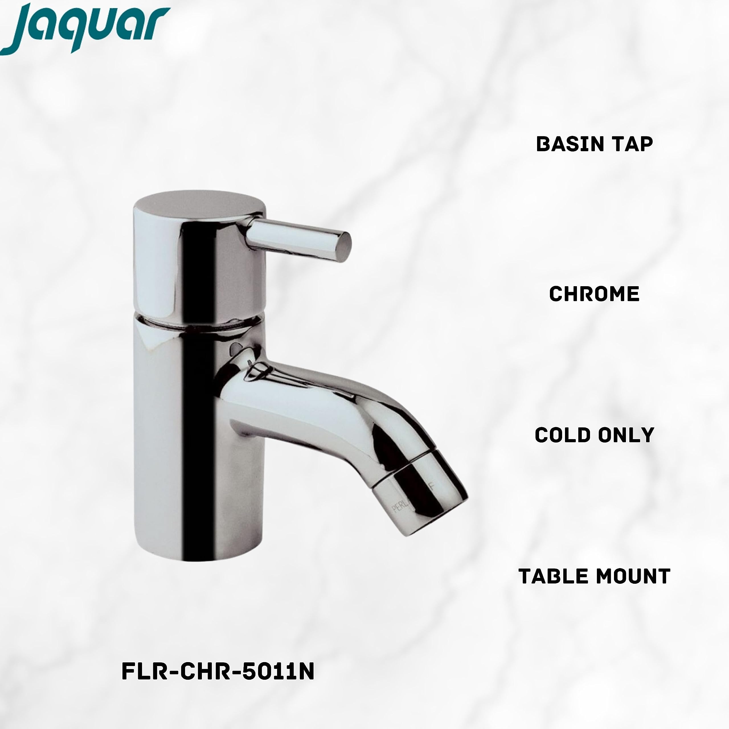 Jaquar FLR-CHR-5011N Florentine Pillar Cock Bathroom Faucet
