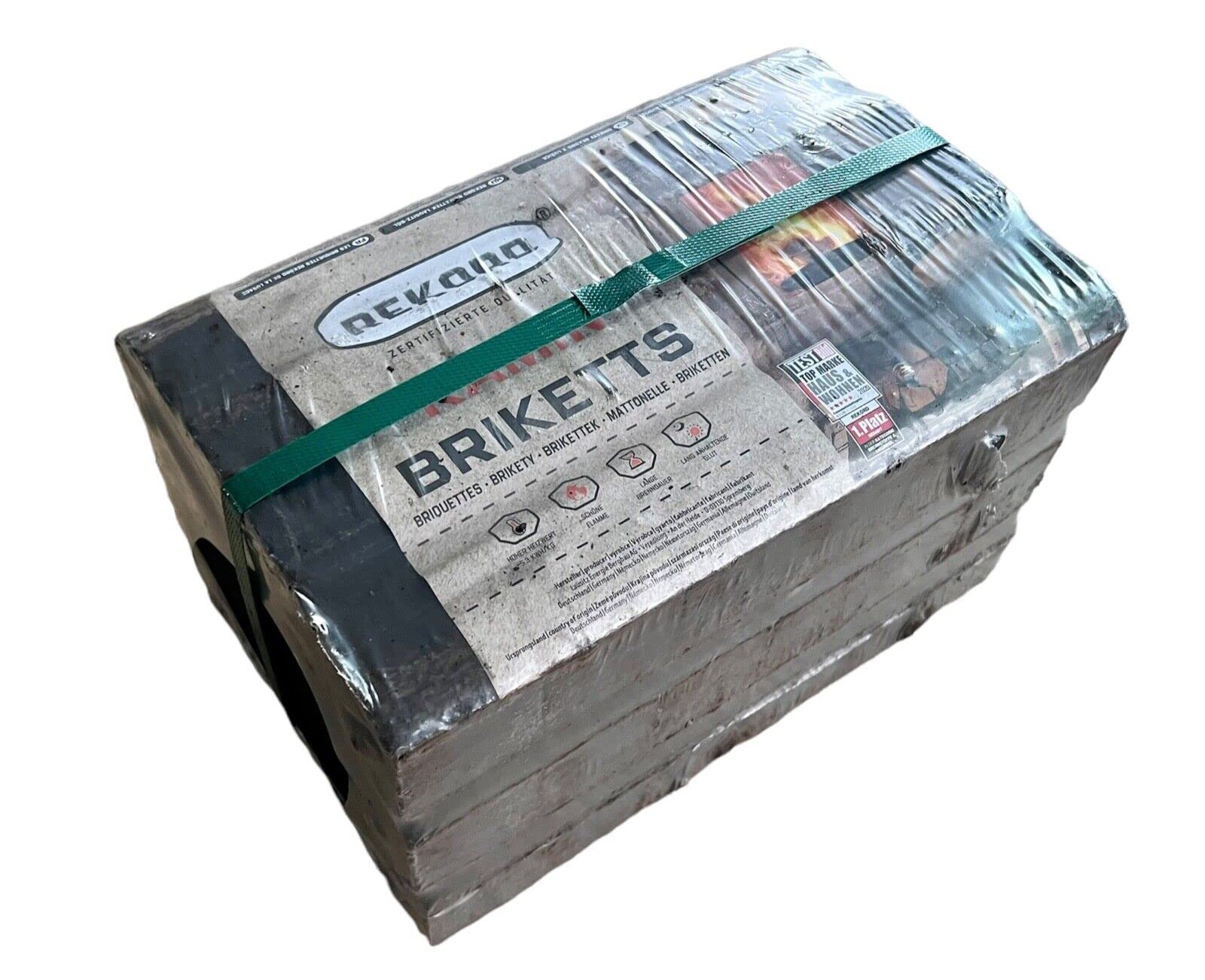 BRICCHETTI DI CARBONE REKORD DA 10 KG