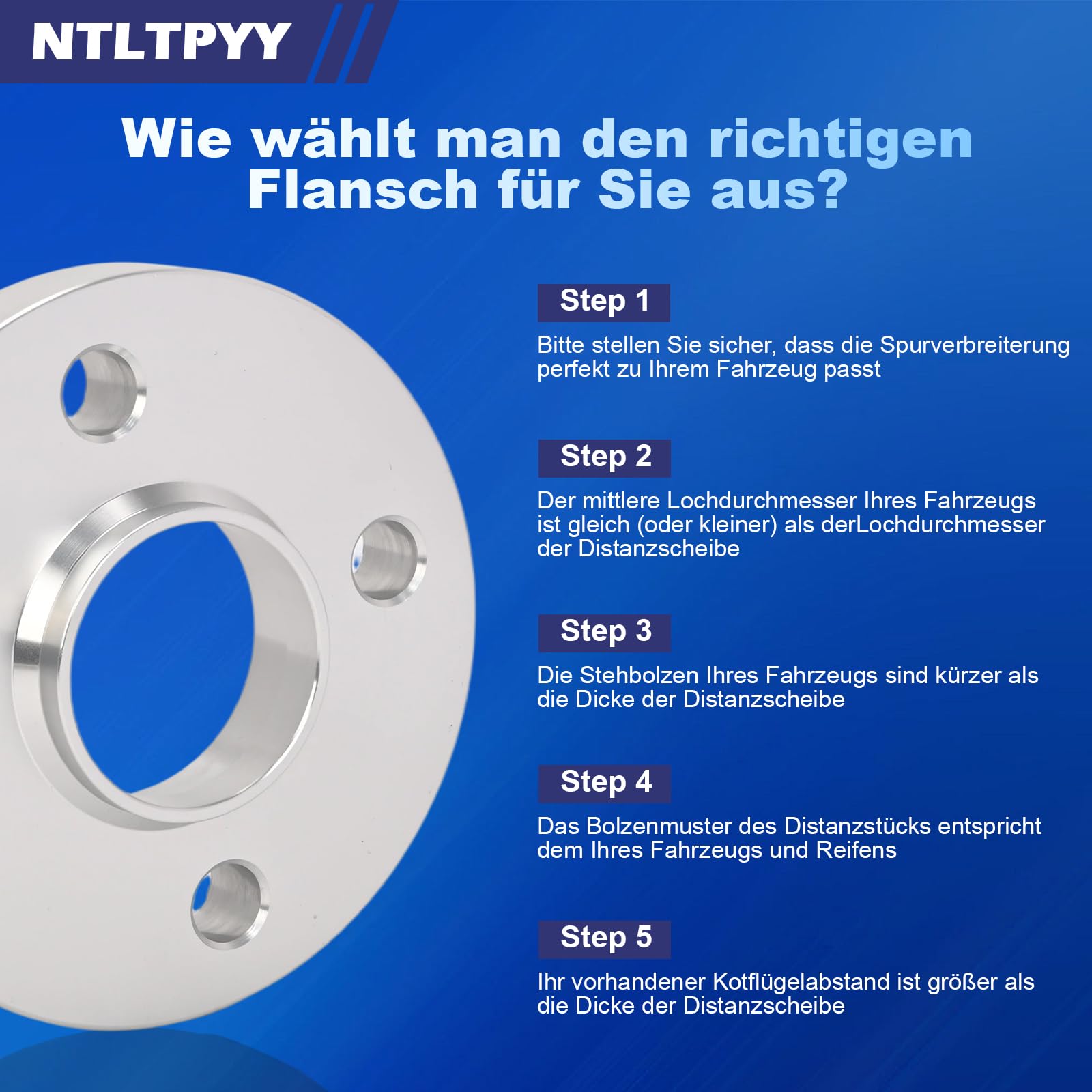 4x100mm Spurverbreiterung, 2pcs 15mm Spurplatten für E30 BMW 318i 325i 325e VW Golf Jetta Audi, M12x1.5 Stehbolzen & Nabenbohrung 57.1mm