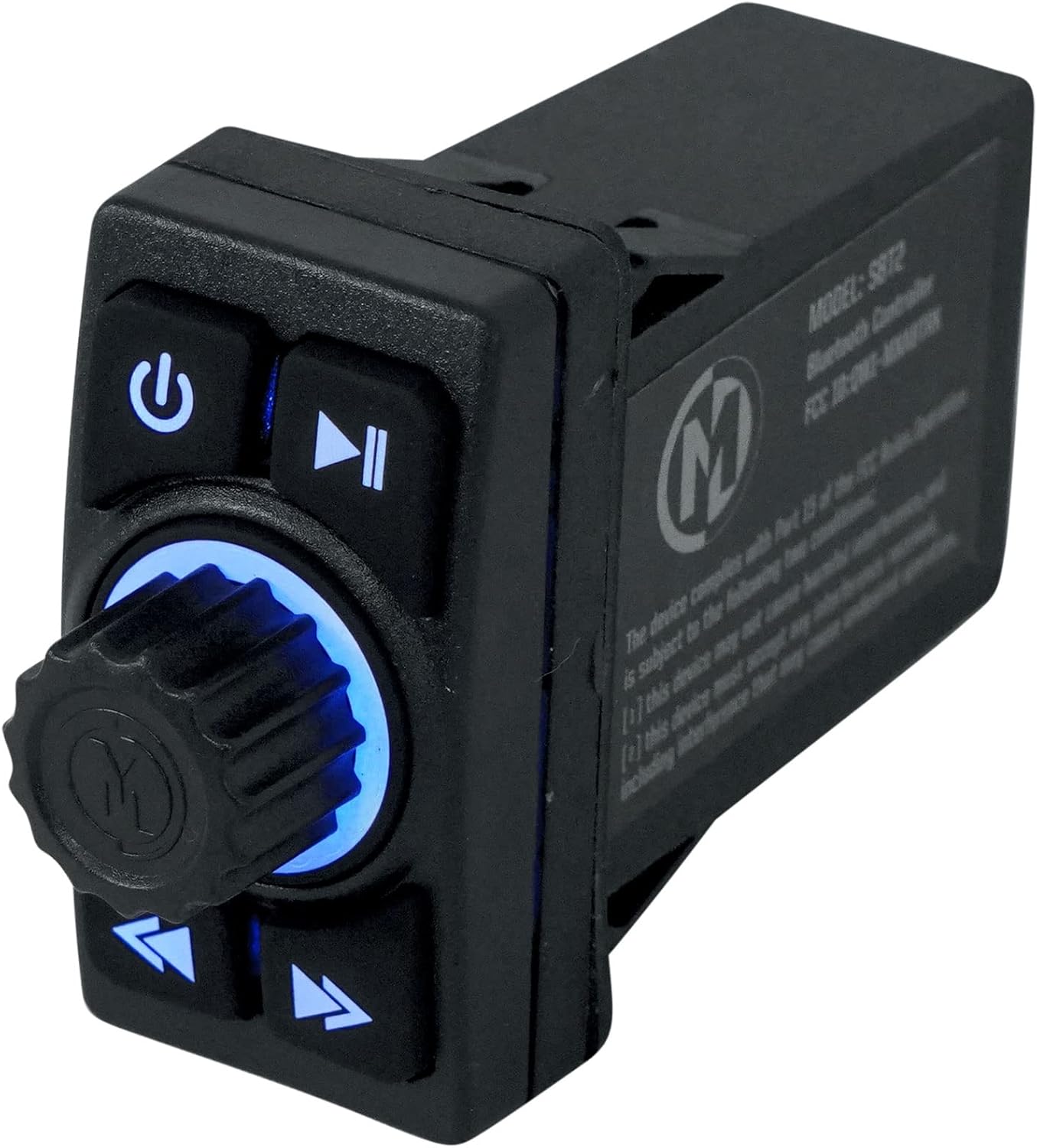 Memphis Audio SBT2 Marine/UTV Rocker Switch Bluetooth