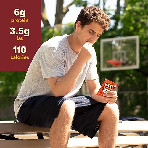 Miniatura 5 de Bada Bean Bada Boom - Proteína a base de plantas libre de gluten vegana sin OGM libre de soya Kosher bocadillos de habas tostadas anchas 1 onza