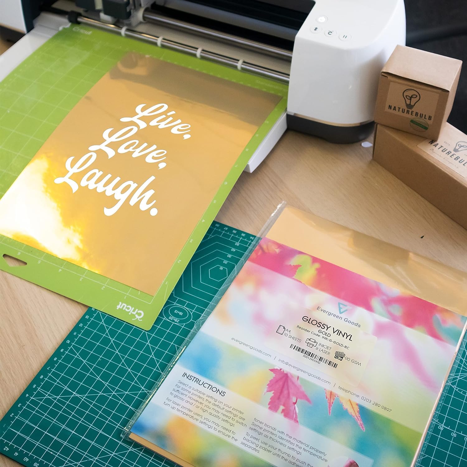 50 Fogli A4 In Vinile Lucido Impermeabile Metallizzato Perlescente