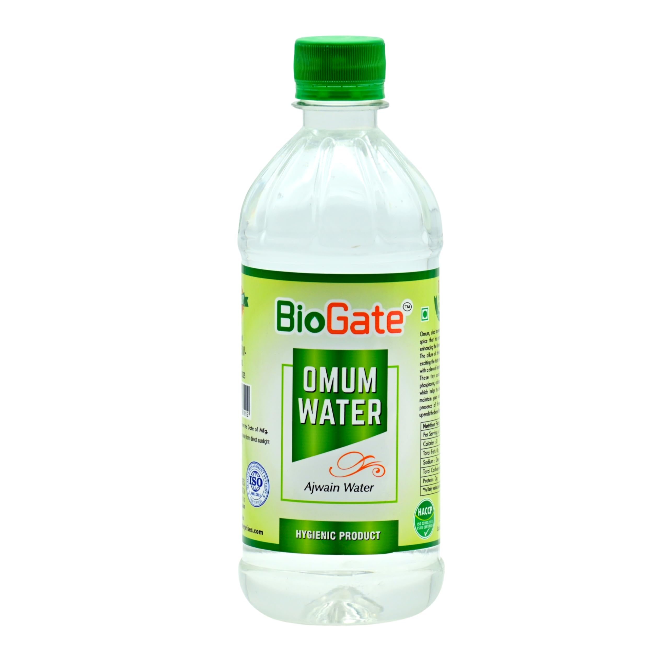 BioGate Natural Hygienic Ajwain Water | Omum Water Highly Digestive Healthy Daily Immunity Booster Drink Ajwain Ark 500ml