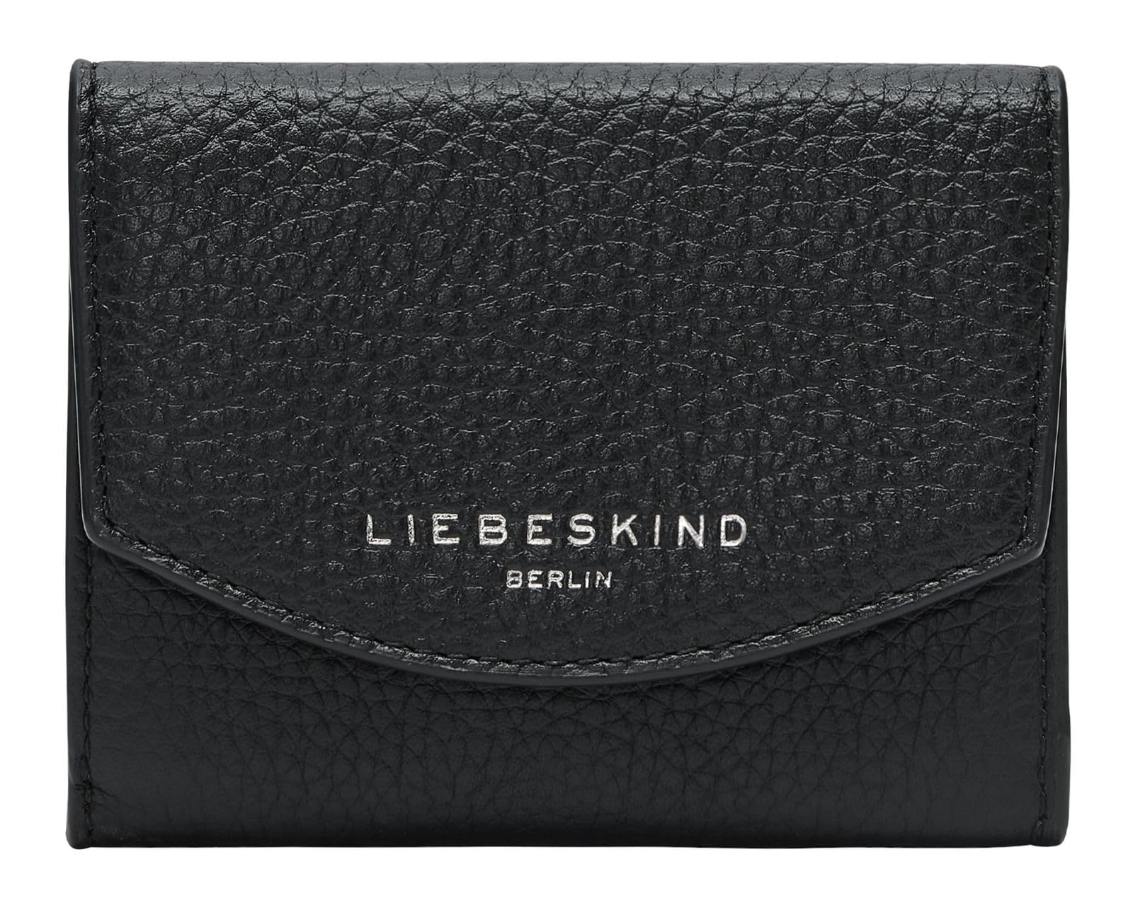 LIEBESKIND Berlin Leather Purse Alessa 3 Pebble Louisa Wallet Black