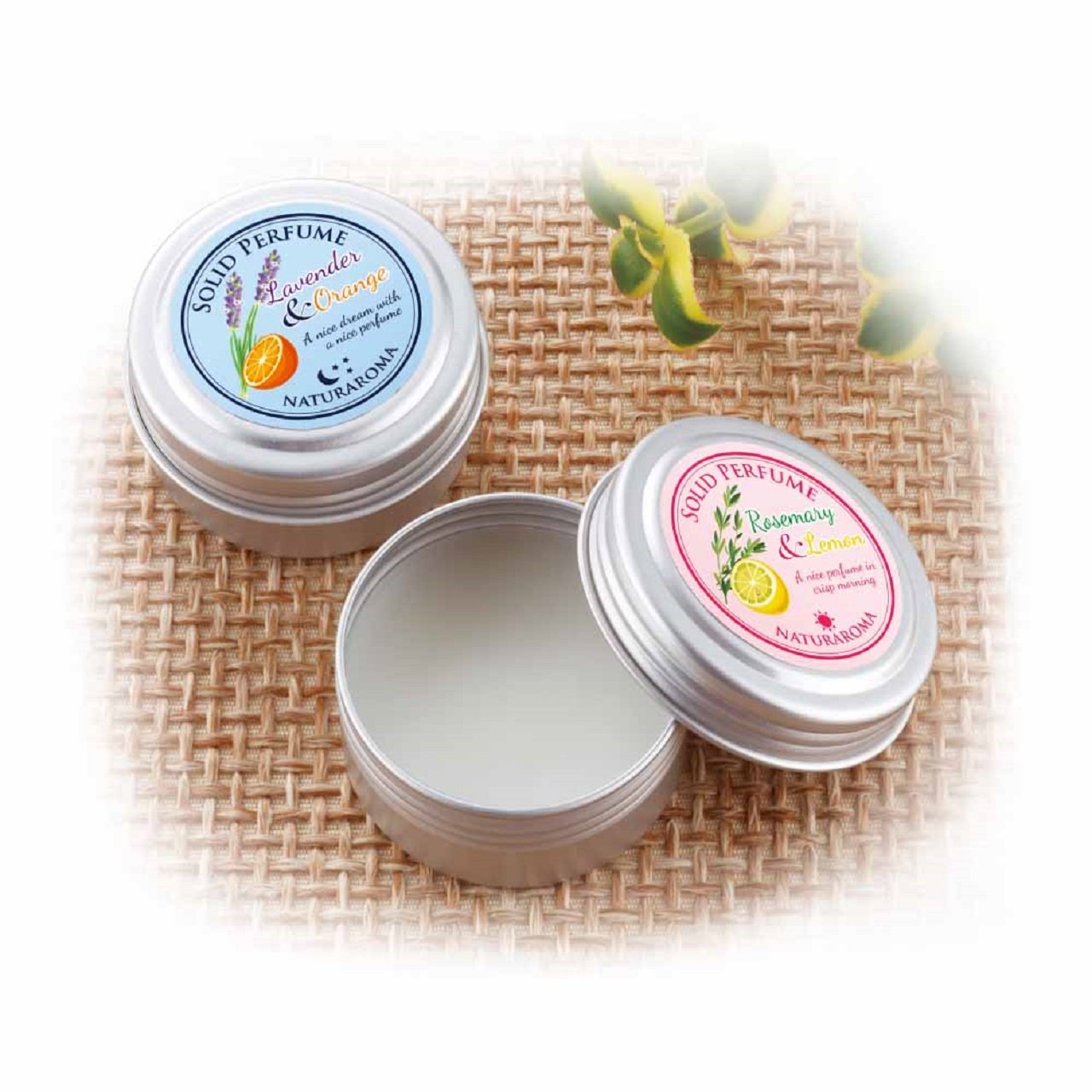Amazon | Naturaroma 練り香水 レモン&ローズマリー | アメイズプラス 