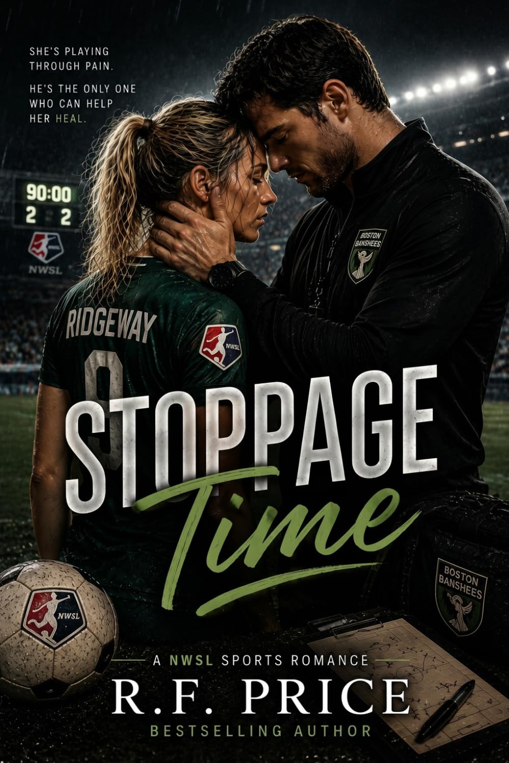 Stoppage Time: A Womens Fiction Sport Romance: A NWSL Women Sport Romance Series Book 1
