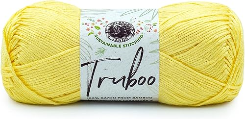 Vista 36 de Lion Brand Yarn - Truboo Yarn (1 madeja), Cameo