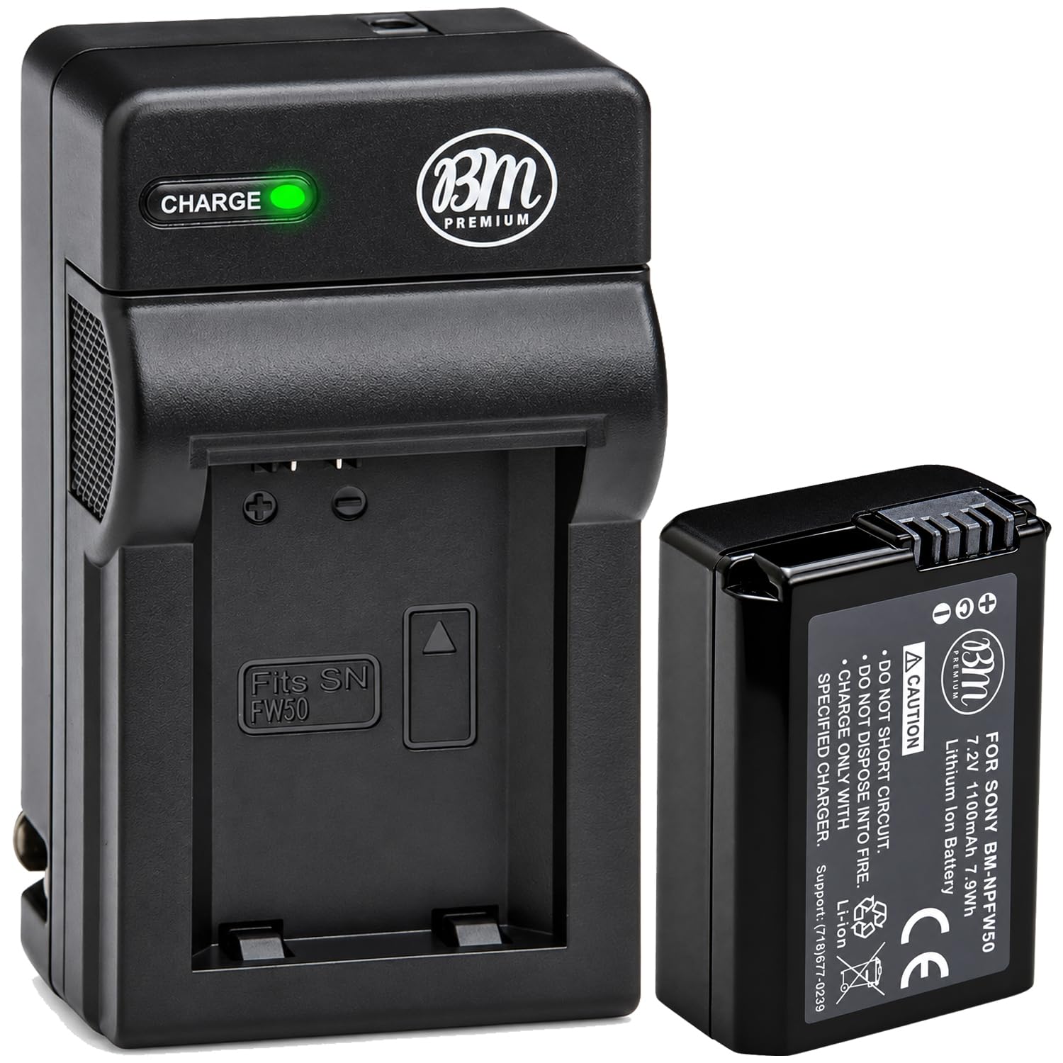 Amazon.com: BM Premium NP-FW50 Battery and Charger for Sony A6100
