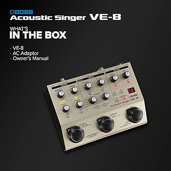 Amazon.com: Boss VE-8 Acoustic Singer & FS-6 Dual Foot Switch