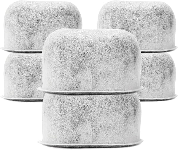 Pack of 6 Replacement Charcoal Water Filters By Housewares Solutions for Keurig Brewers - Keurig Compatible Water Filter