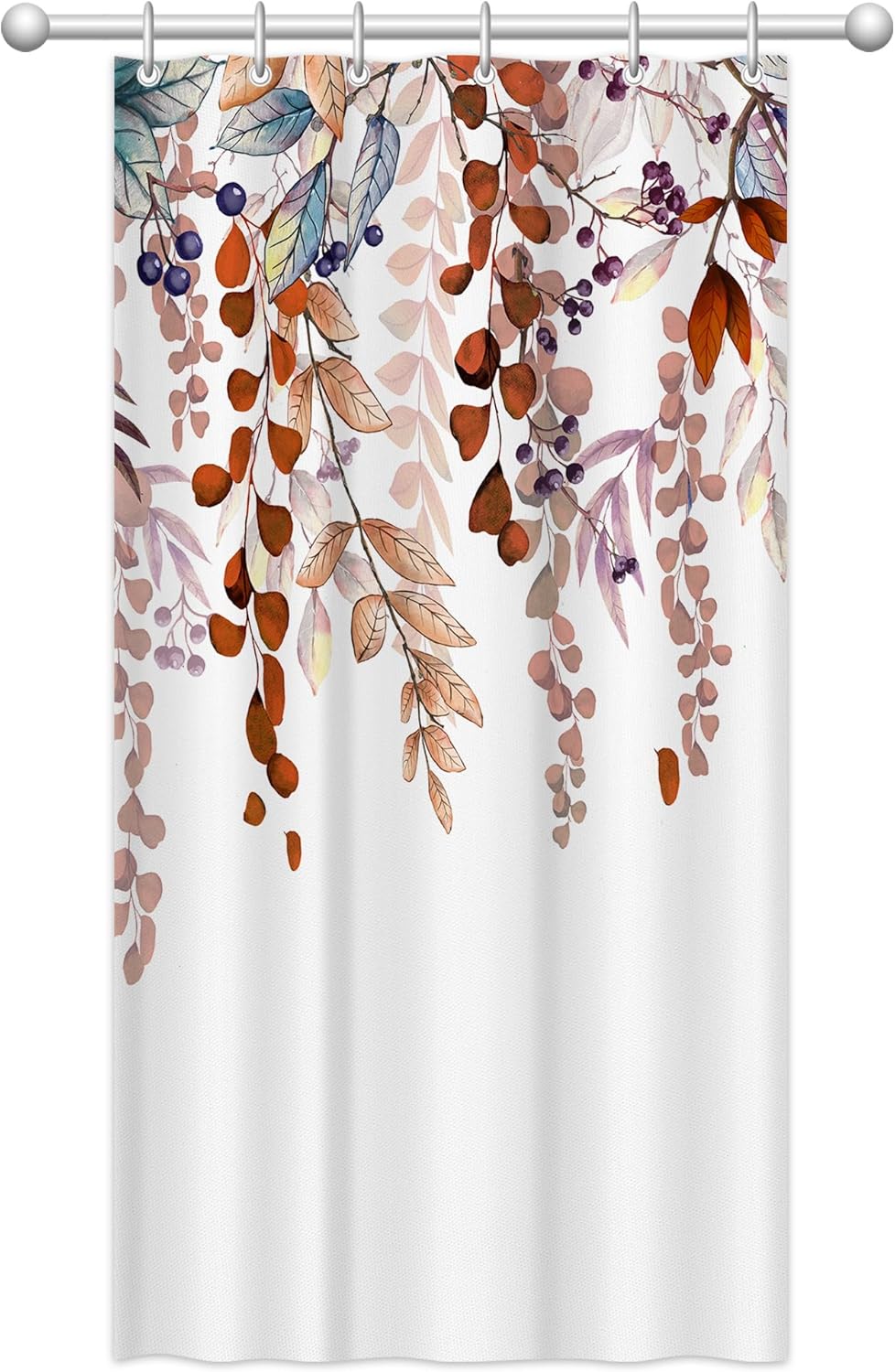 Bonsai Tree Fall Shower Curtain 36 x 72, Fall Maple Leaf