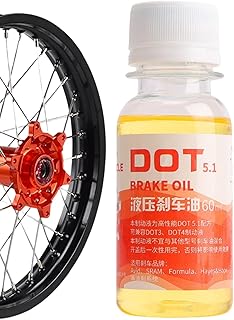Fluido de Freio Hidráulico | Dot 5.1, fluido de freio de desempenho estável,Suprimentos para equitação Óleo de freio Essencial para bicicletas Adequado para bicicletas de turismo, montanha, Lafande