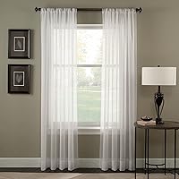 Vista 2 de Curtainworks Trinity Crinkle, cortinas de gasa