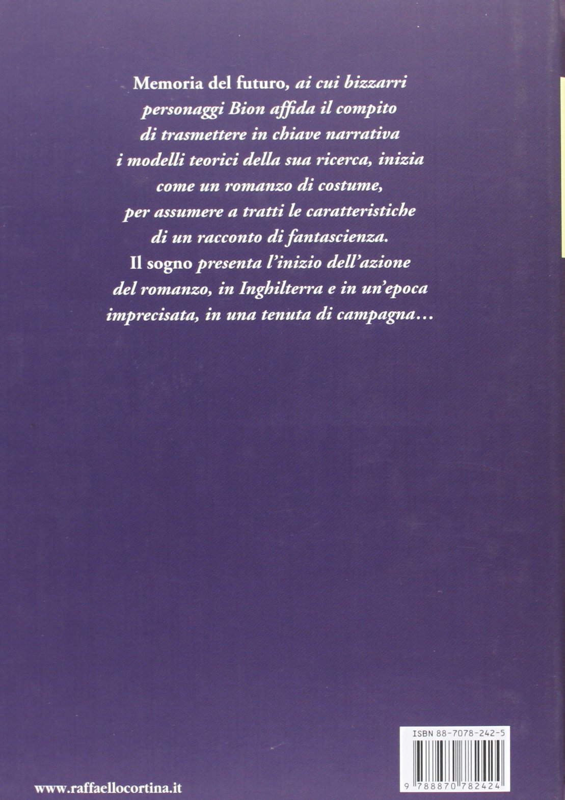 Memoria del futuro. Il sogno