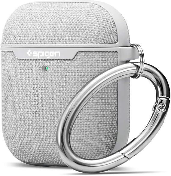 Spigen Urban Fit Designed for Apple Airpods Case Cover for Airpods 1 \u0026 2  [LED Light Visible] - Gray : Electronics