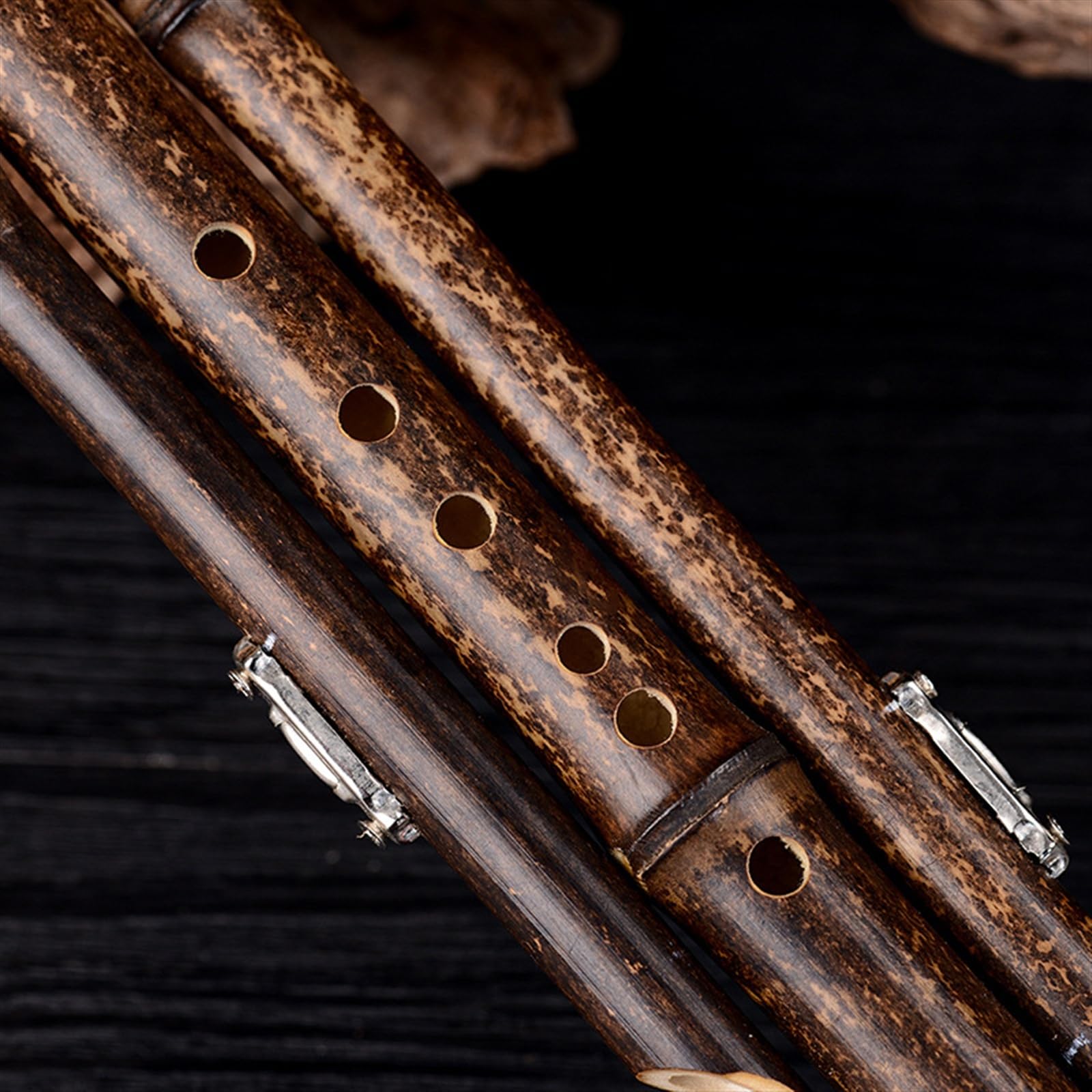 Chinesisches Nationales Blasinstrument Hulusi, Dreifarbige, Abnehmbare Kürbisflöte Professional Hulusi (Color : C key)