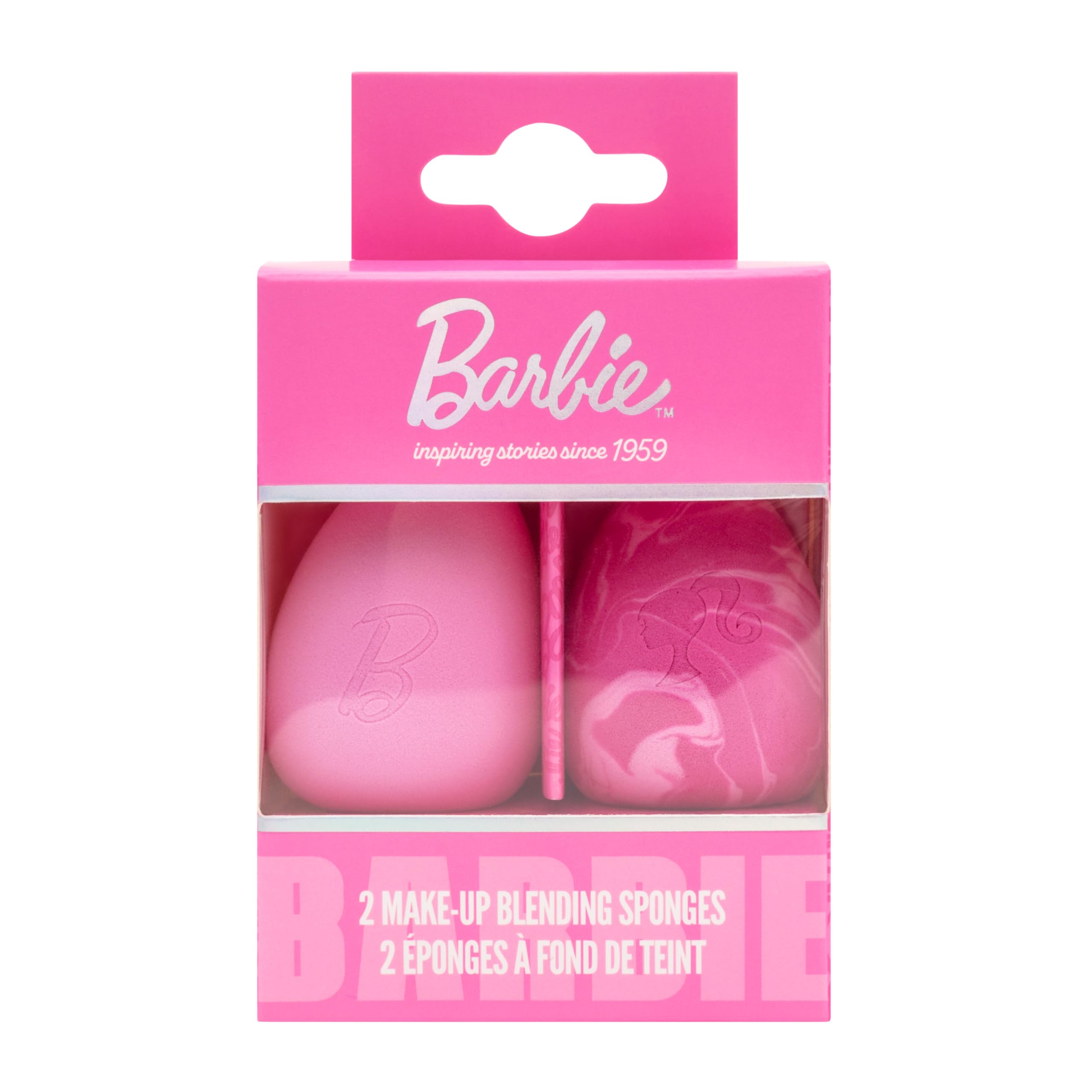 Barbie Make-Up Blender Sponge Duo for foundation, BB Cream, Contouring and Concealer application - Make-Up Sponge - Blending Sponge