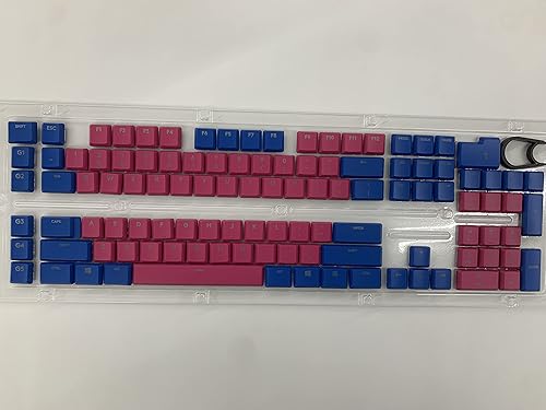 Teclas de teclado Logitech G915TKL G915 G815, 111 teclas. Teclas de repuesto, teclado mecánico para juegos (azul y rosa)