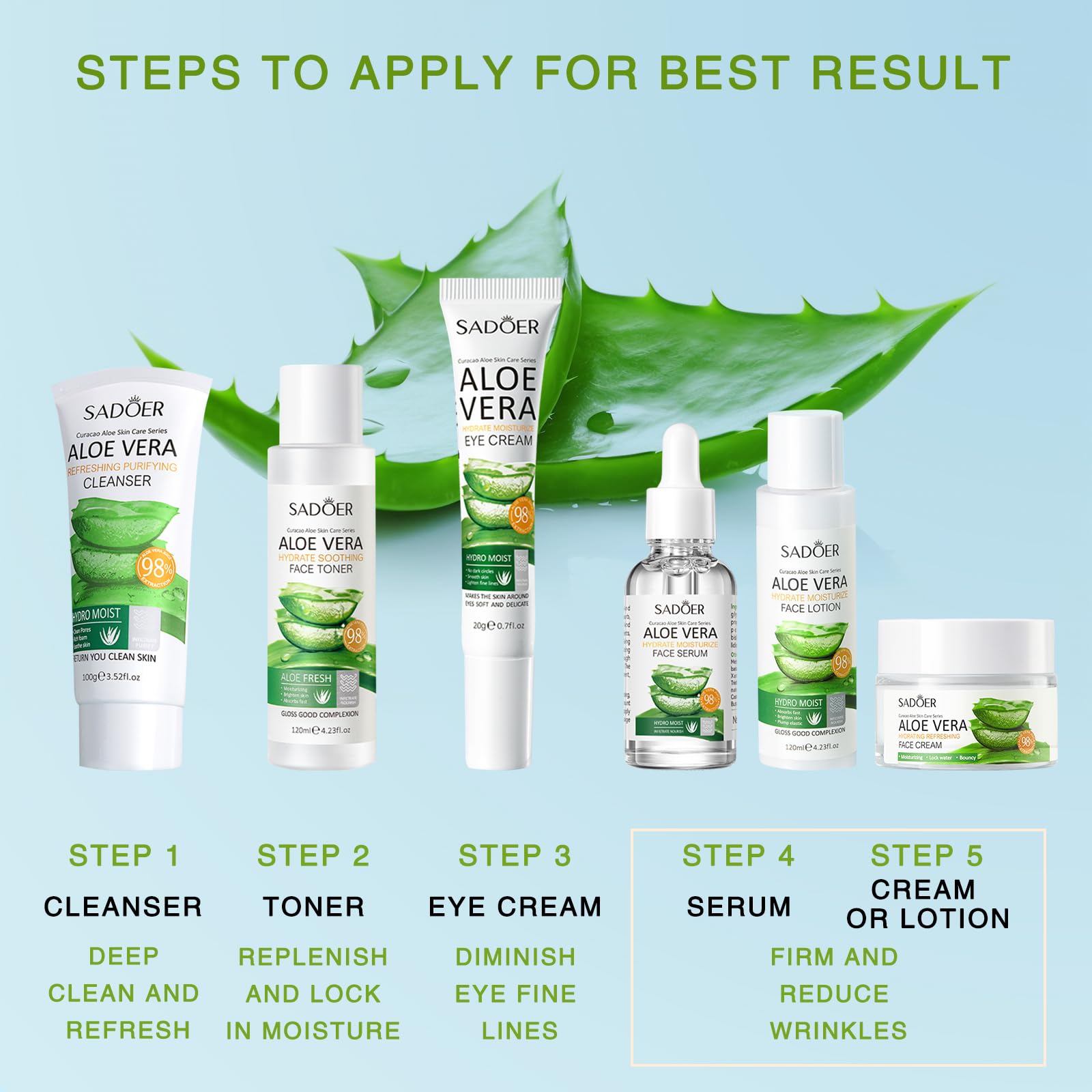 dr aloe vera gel Dr. G Aloe Vera Gel | Hydrating & Soothing Gel for Skin Relief