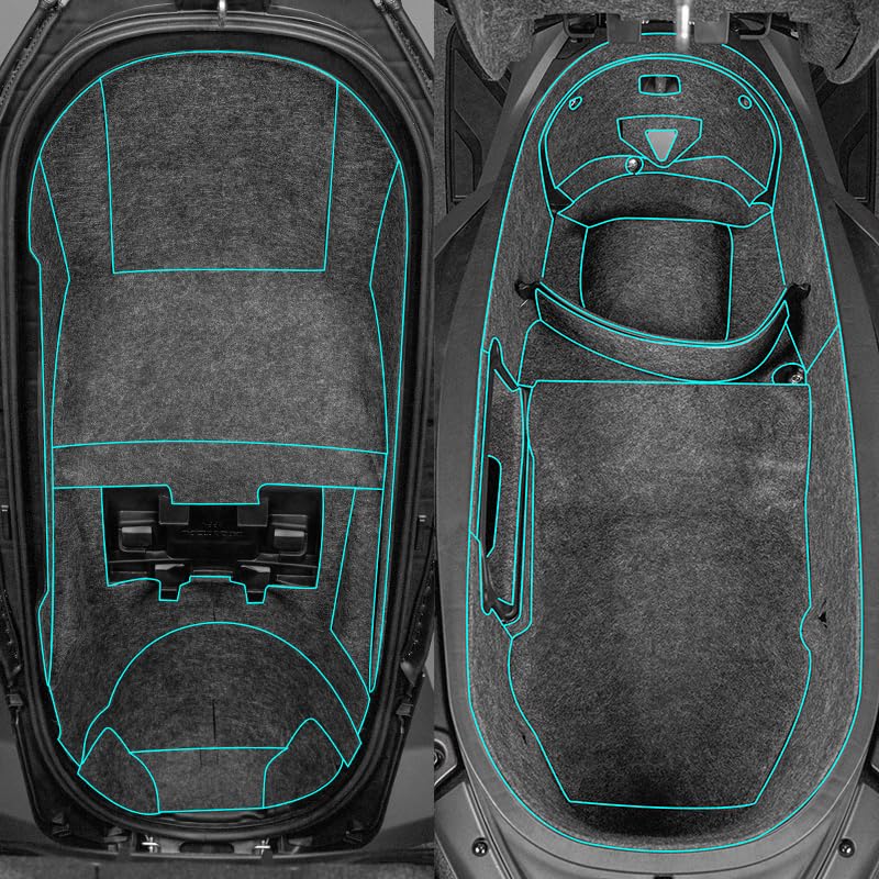 for Honda ADV350 2025 | Storage Protection Kit: Tank Cover, Box Liner, Seat Bucket Pad, Luggage Protector, Waterproof Accessories (Top Cover + Base Bucket)