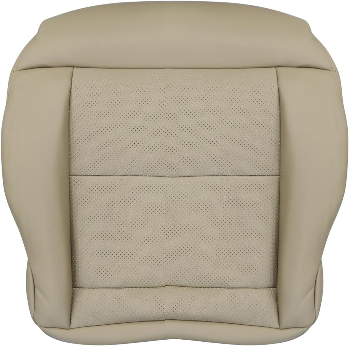 Passenger Bottom Seat Cover For Mercedes Benz E350 E550 2010-2014 – Black Leather - View #3