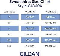 Vista 8 de Gildan - Sudadera con capucha y cremallera de vellón para adultos (estilo G18600), paquete múltiple