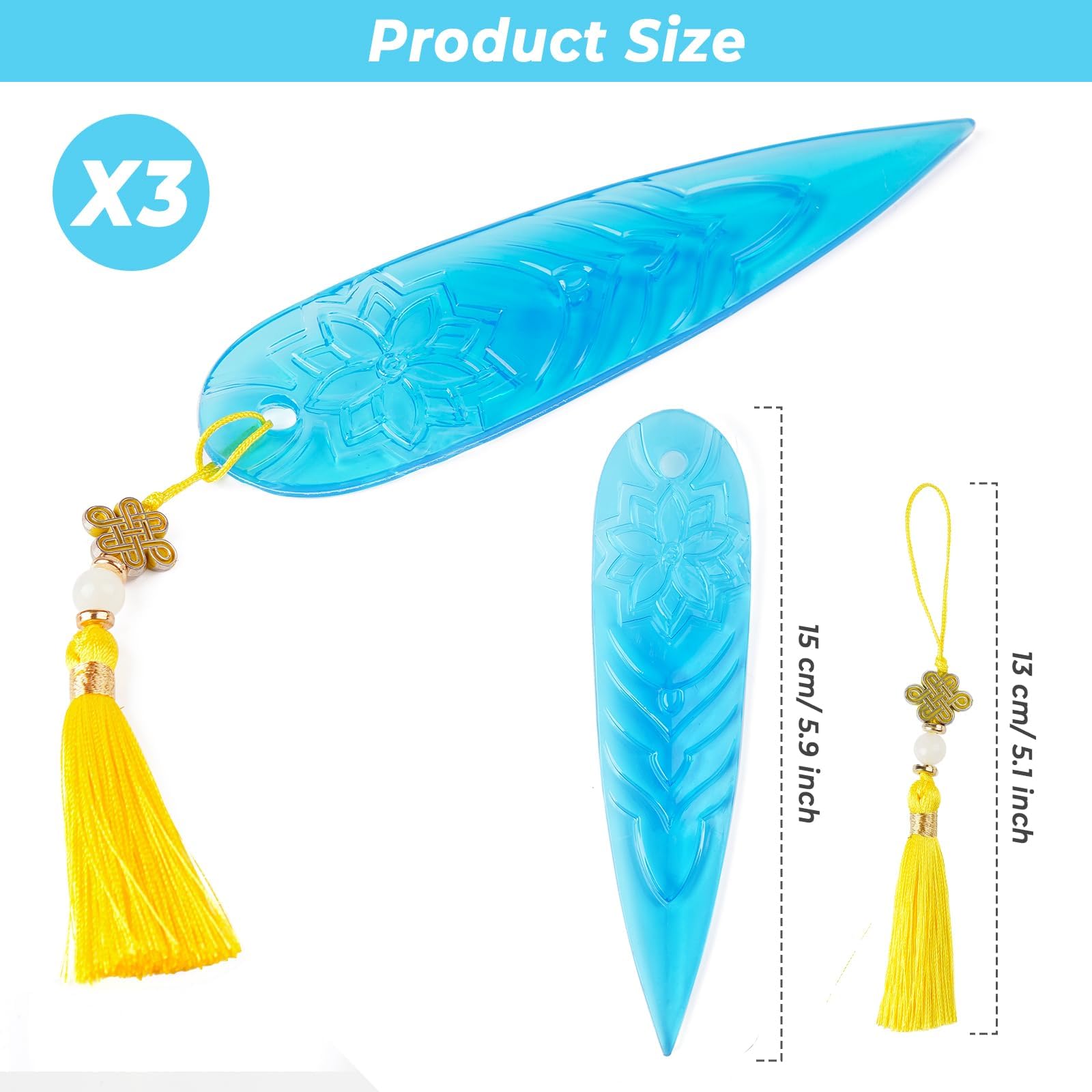 Nhemeylp 3 PCS Prop Replica, Detailed Prop Sword with Plastic, Fantasy Accessory, Halloween Prop for Cosplay Costume Party - Image 2