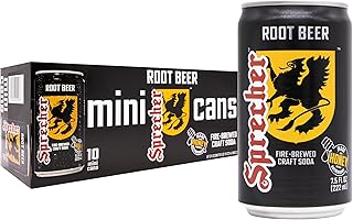 Sprecher Root Beer 7.5 fl oz Mini Cans (10 Pack)
