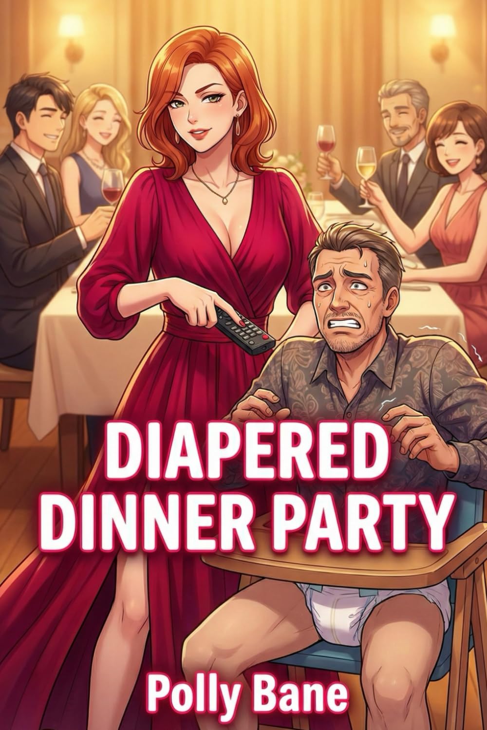 Diapered Dinner Party: An ABDL Adult Baby Diaper Lover Erotic Tale of Humiliating Submission and Kinky Power Play (Diaper punishment kink series)