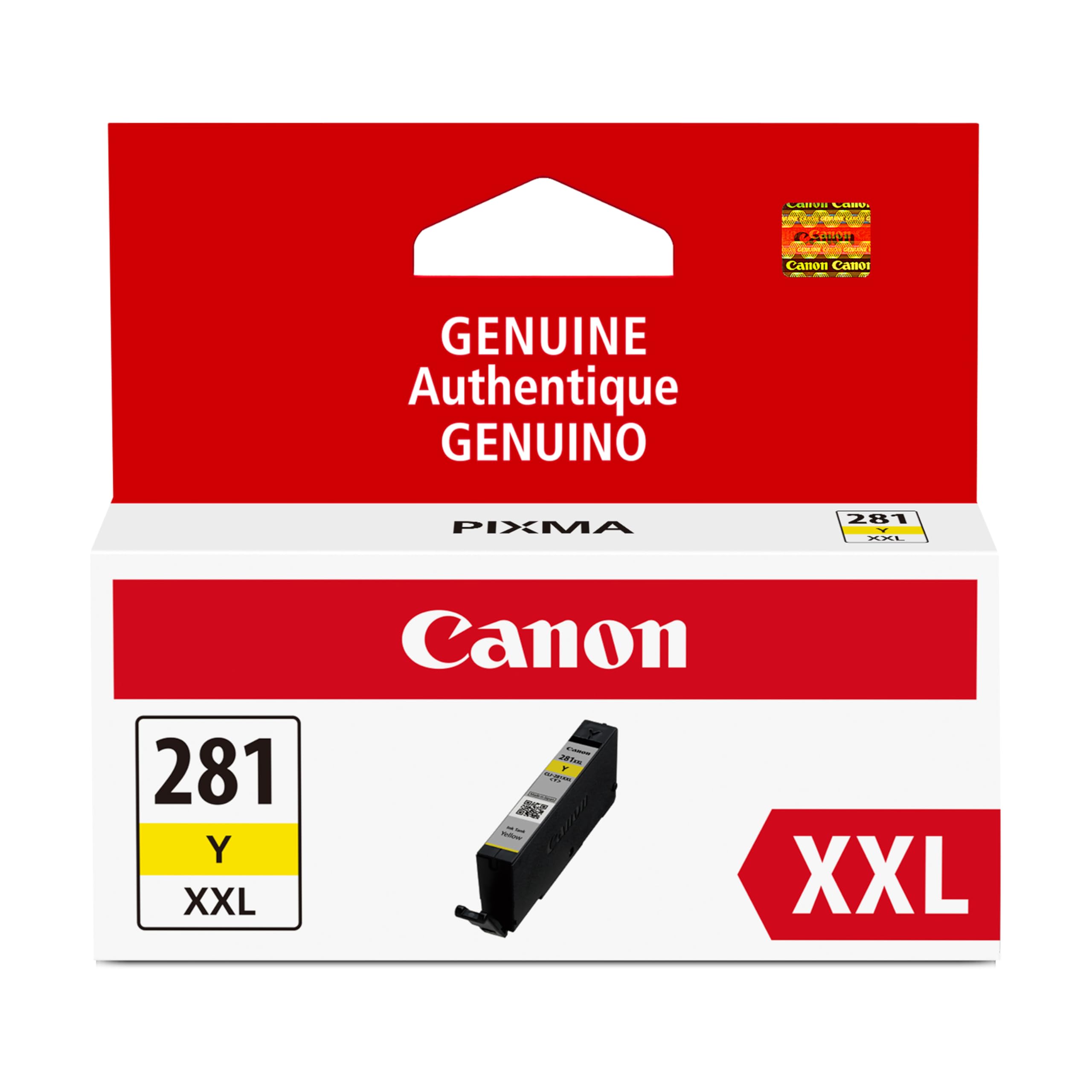Canon Genuine Ink Cartridge CLI-281XXL Yellow Ink